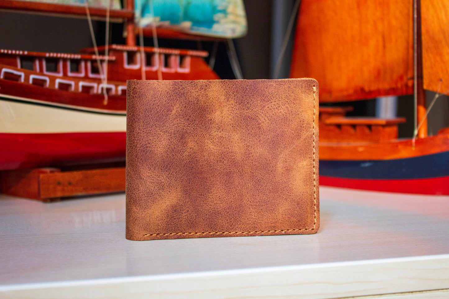 Handmade Genuine Leather Slim Wallet