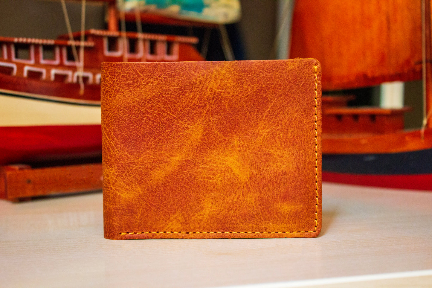 Handmade Genuine Leather Slim Wallet
